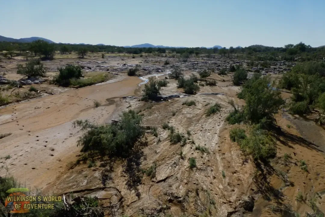 On the road to Kamanjab