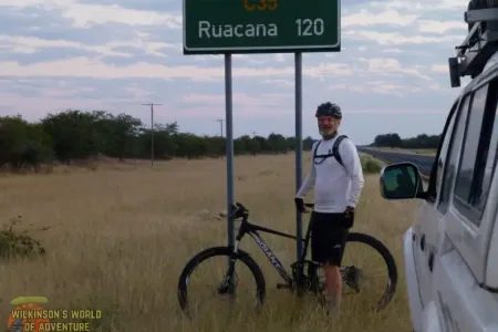 The start of the last leg of the ride