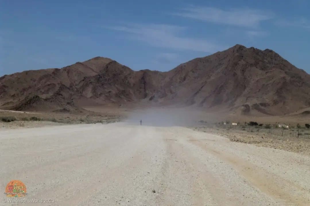 The dusty road near Hammerstein