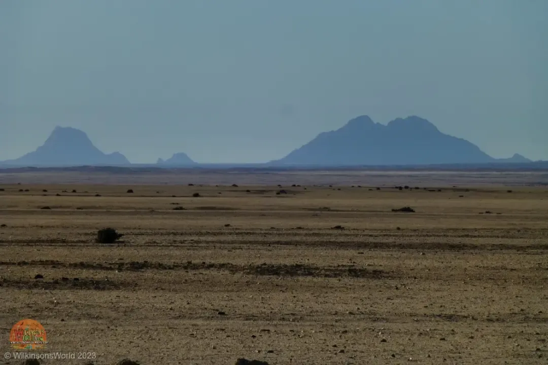 Distant view of the Spitzkoppe