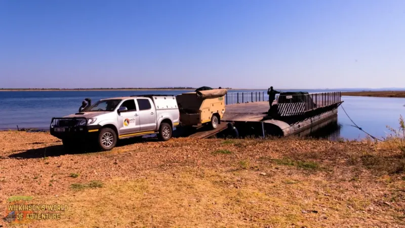 Loading the barge