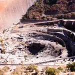 Kariba Dam under repair
